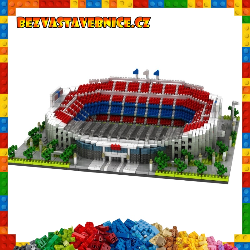 BD-TOYS Fotbalový stadion Camp Nou / 3500ks (912-2)