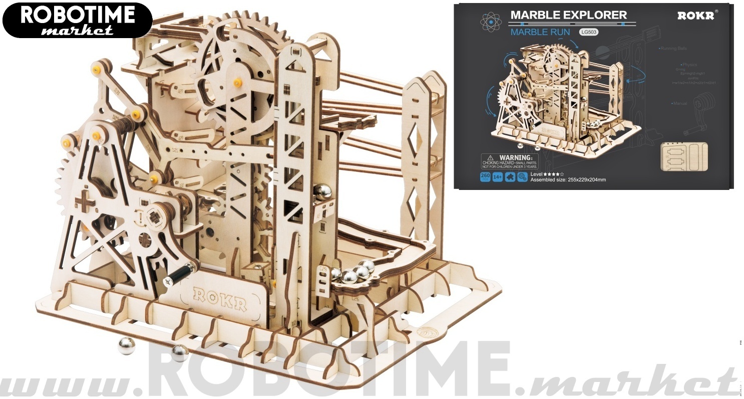 ROBOTIME Rokr Lift Coaster