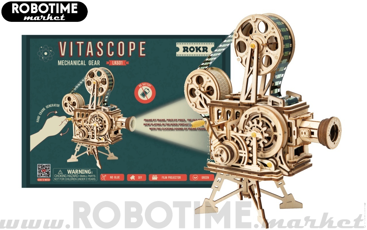ROBOTIME Rokr 3D Vitascope 1895 LK601 (154ks)