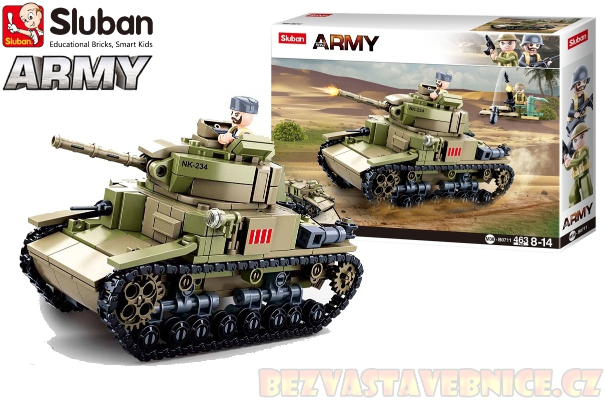 SLUBAN Army 2v1 - Střední italský tank B0711