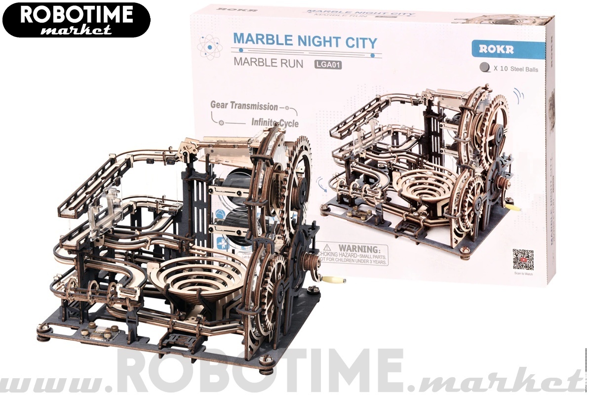 ROBOTIME Rokr 3D Kuličkové noční město LGA01 (294ks)