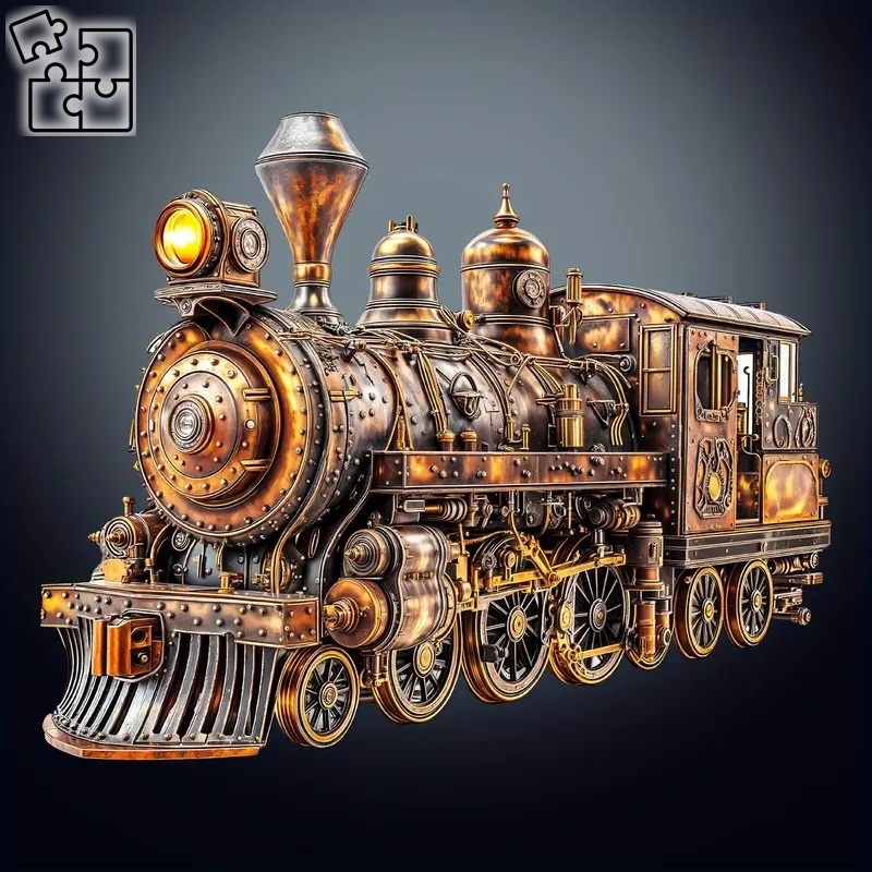 WOODPUZZ Lokomotiva (puzzle)