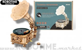 ROBOTIME Rokr 3D Gramofon LKB01 (424ks)