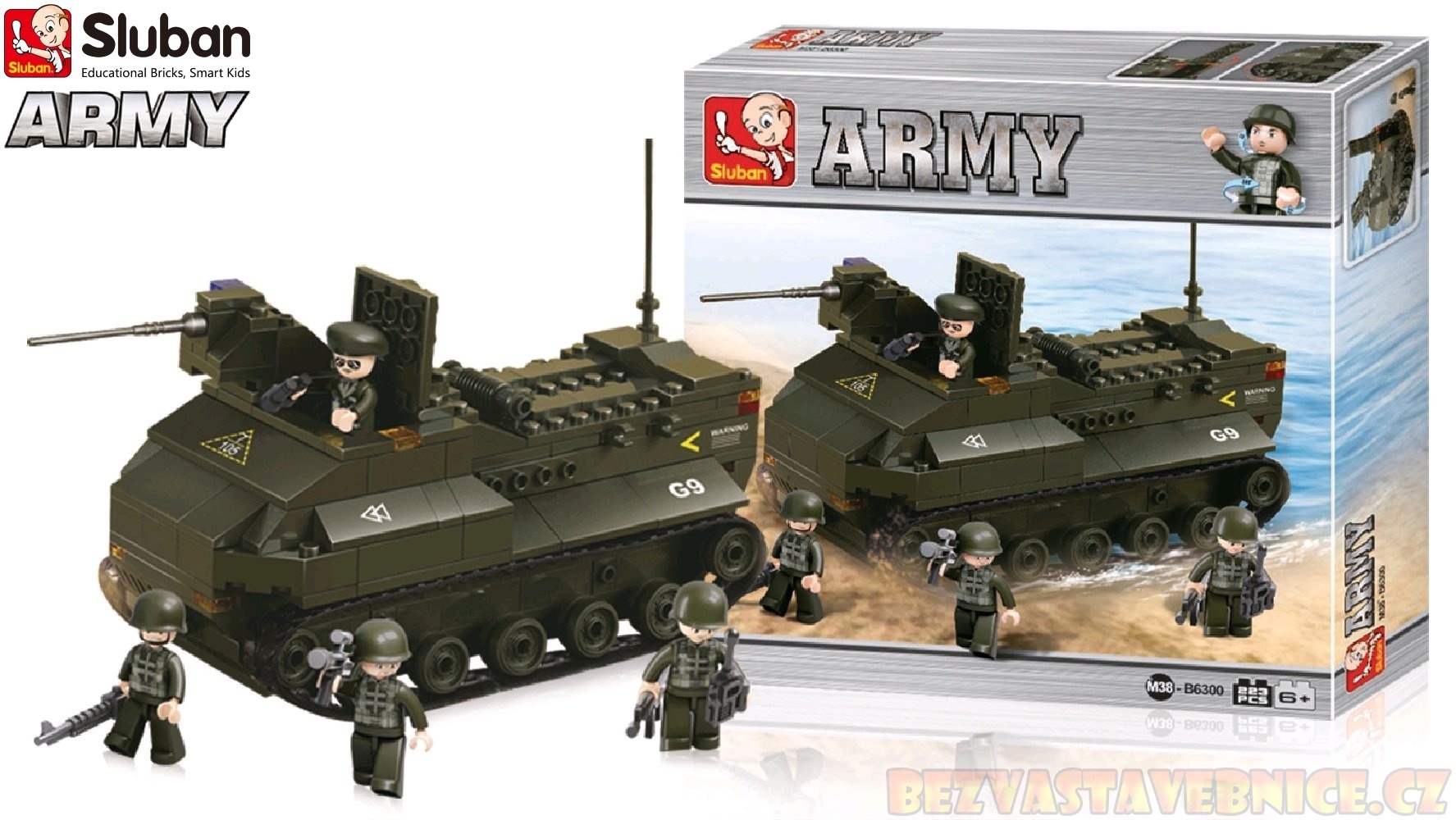 SLUBAN Army - Obojživelný tank