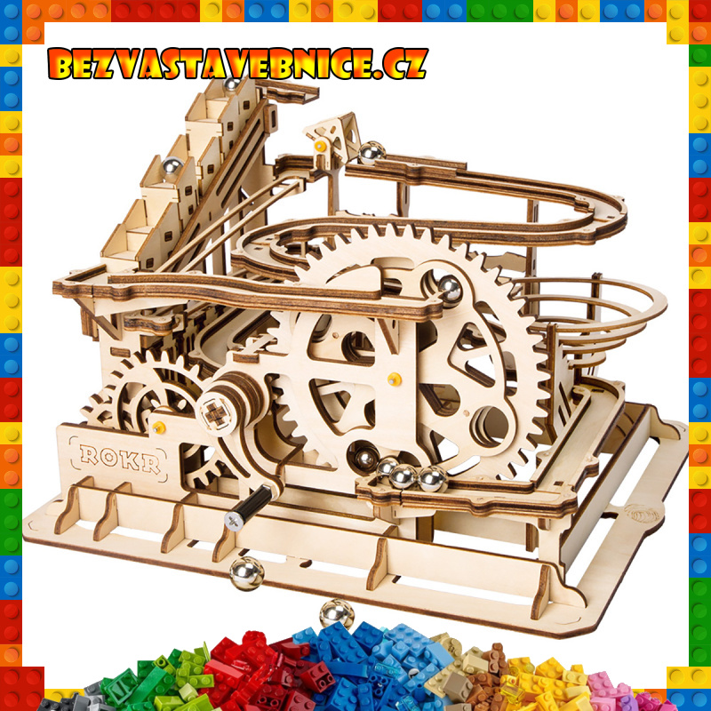 ROBOTIME Rokr Waterwheel Coaster